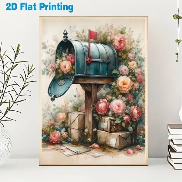 1 комплект DIY 5D-рисунок из алмазов без рамки
