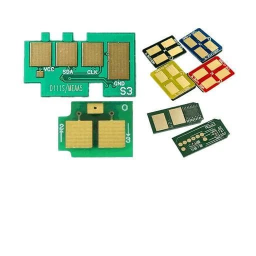 Чип Hi-Black к картриджу Oki C9655 43837133, Y, 22K, Желтый (yellow)