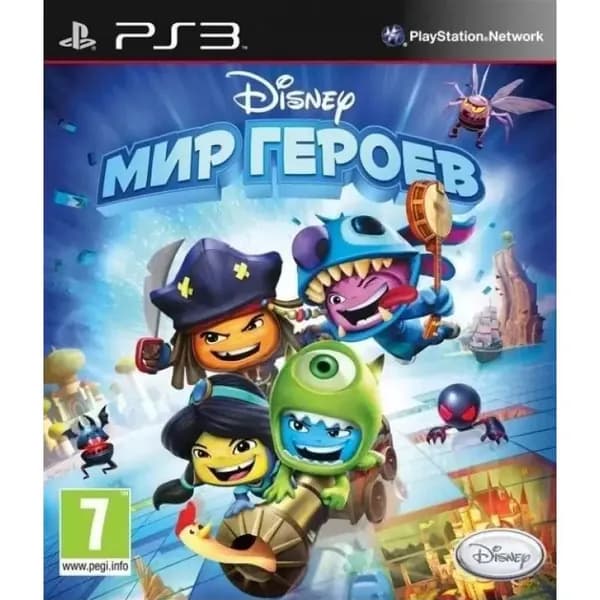 Игра Disney Мир героев. Издание на диске. Русская версия на ps3.
