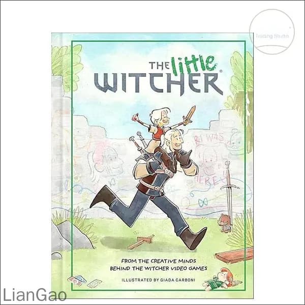 Книга The Little Witcher : яркие иллюстрации и забавные приключения для маленьких фанатов