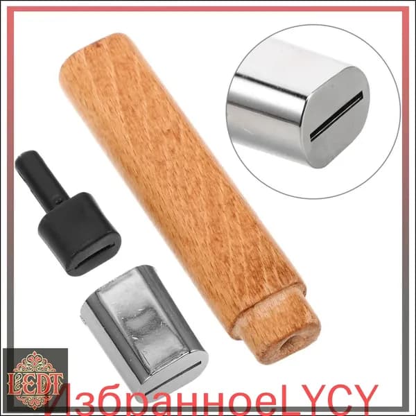 Эксклюзивная сменная рукоятка 11.70x2.30x1.80 см для кухонных принадлежностей изготавливается из модульных деревянных элементов