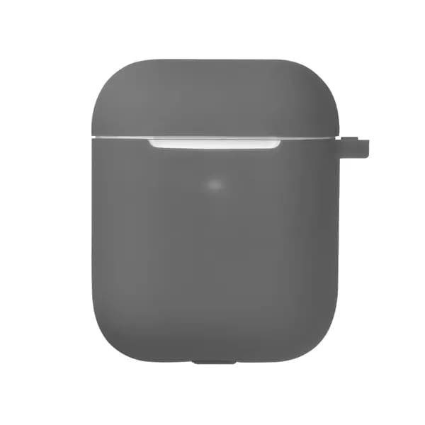 Силиконовый чехол для AirPods 1 / 2, графит, Prime Line
