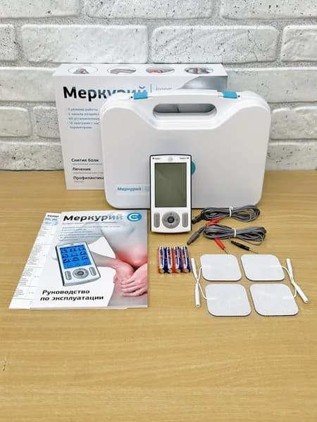 Аппарат для миостимуляции СТЛ Меркурий физиотерапевтический для нервно-мышечной стимуляции - лечение боли в спине, суставах, при грыже и остеохондрозе