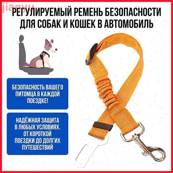 Ремень безопасности для собак