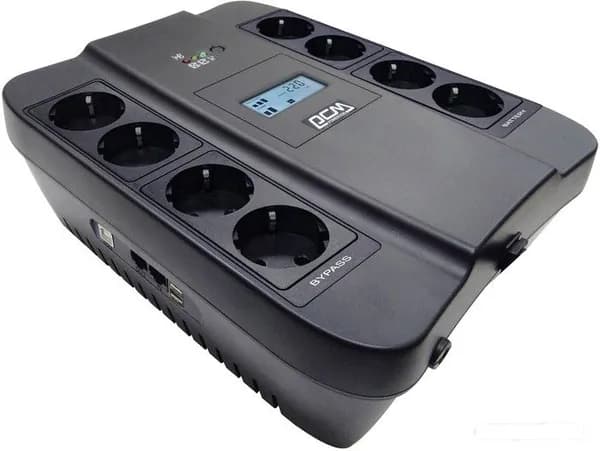 Источник бесперебойного питания Powercom SPD-750U LCD USB