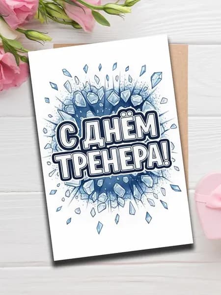 Открытка тренеру фигурное катание