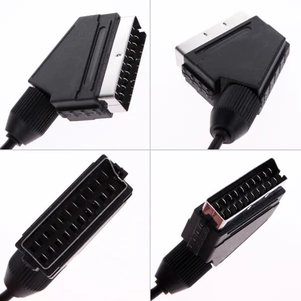 AV-кабель для SNES/N64/GameCube, SCART, RGB, стереозвук