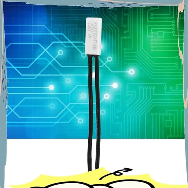 Термодатчик KSD9700, быстрый отклик и простота установки, для использования в устройствах температурного контроля