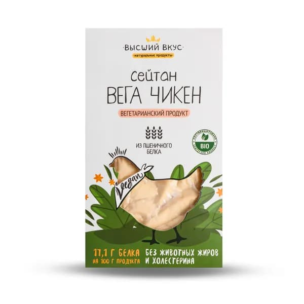 Сейтан Вега Чикен 200 г, Высший вкус