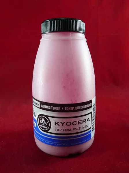 Тонер Black&White, 2200 страниц, цвет пурпурный, для лазерных принтеров и МФУ Kyocera, (KPR-224M-35)