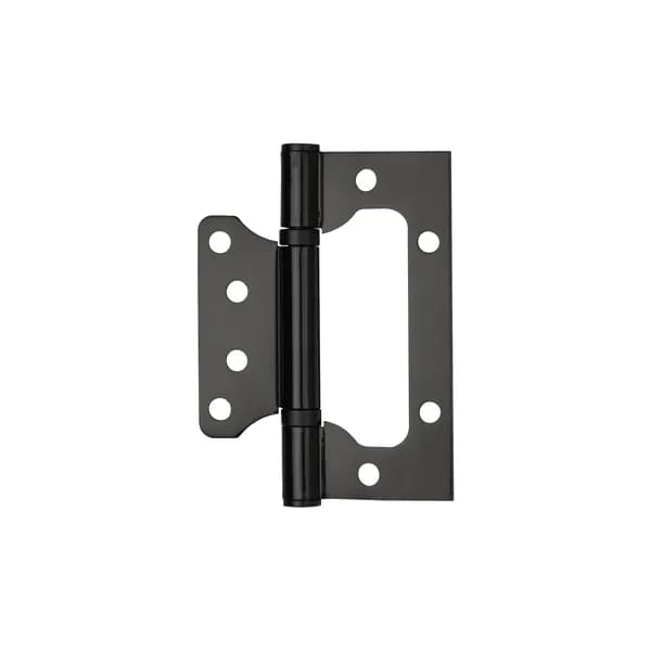 Петля Ajax (Аякс) универсальная без врезки IN4000W BL (100/P-2B 100x2,3) черный