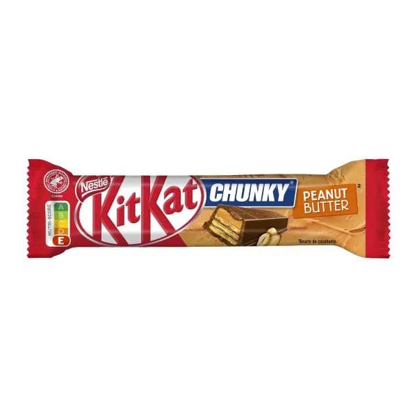 Вафли Kitkat Chunky в молочном шоколаде с какао 40г