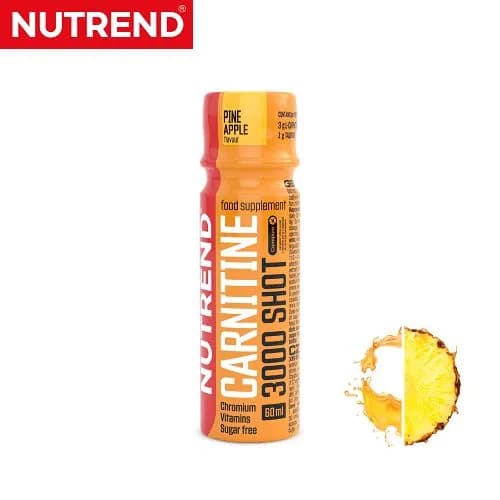 Карнитин NUTREND Carnitine 3000 Shot 60ml, Ананас