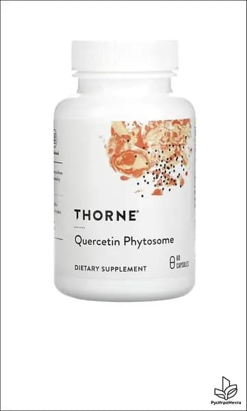 Фитосомы Кверцетина THORNE RESEARCH Quercetin Phytosome 250 mg 60 капсул