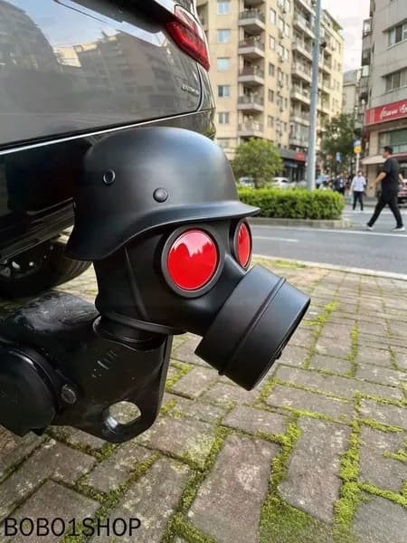 Украшение крюка прицепа/колпачок на фаркоп,Это удлиненный нос с ромбовидной текстурой