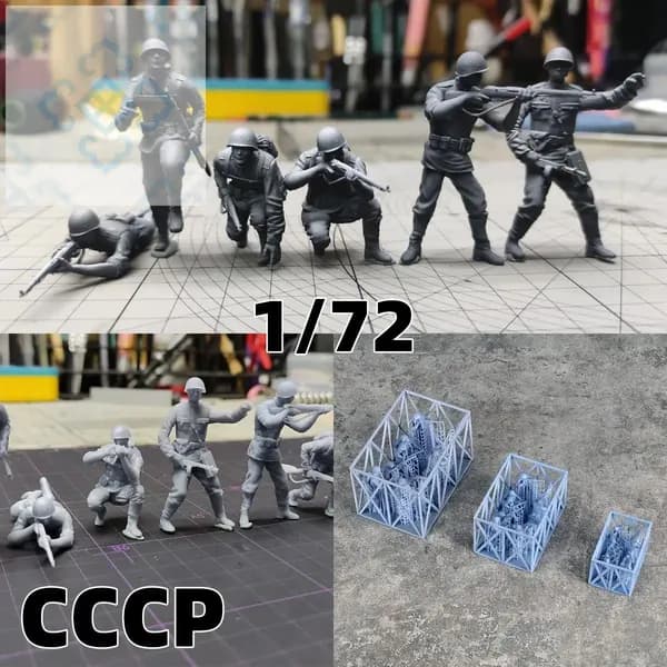 Cor 172 сборная модель солдат