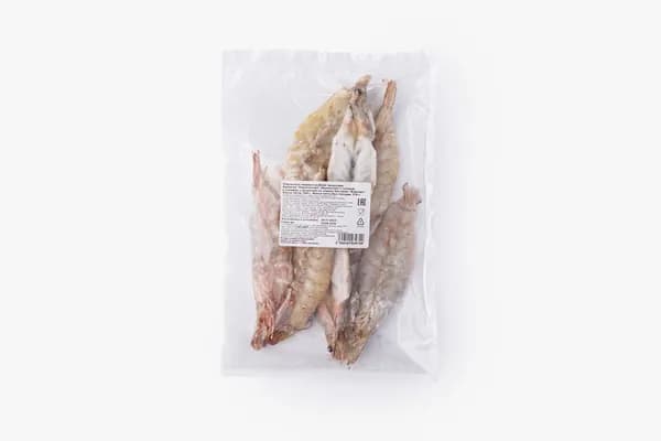 Креветки белоногие "Королевские" без вены (бабочка) 30/40 с/м, 300 г
