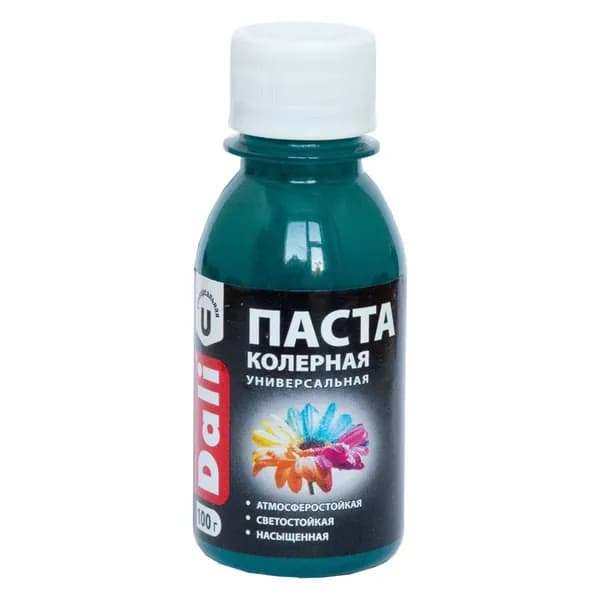 Паста колерная универсальная, бирюзовый (0,1л)
