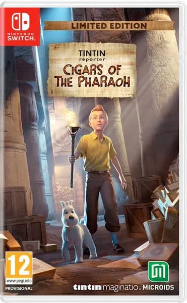 Игра Tintin Reporter: Cigars of the Pharaoh. Limited Edition (русские субтитры) для Nintendo Switch