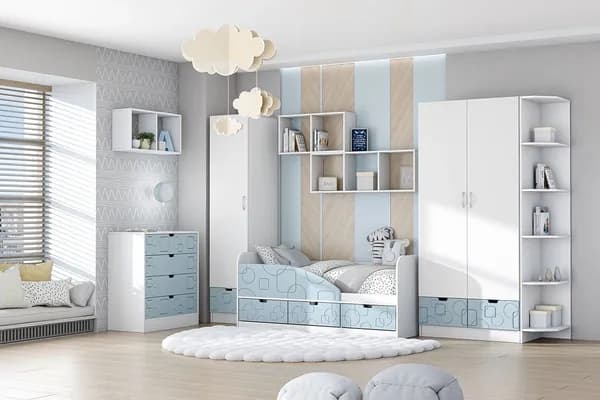 Диал Комплект мебели для спальни , сп. место 80х160 см