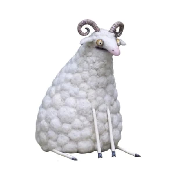 Фигурка из валяной шерсти, - N