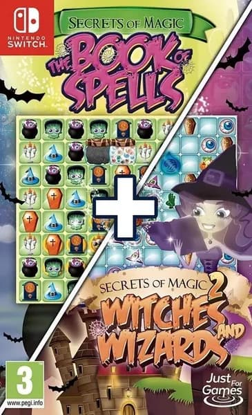 Игра Secrets of Magic 1 and 2 для Nintendo Switch, английская версия