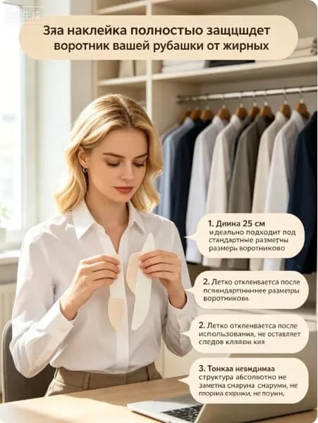 Вкладыши от пота, 10 шт.
