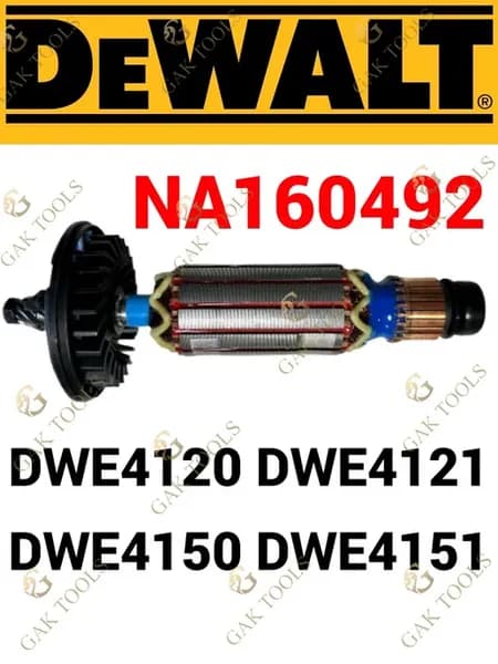 ОРИГИНАЛ Якорь для ушм DeWalt DWE4150, DWE4151 NA160492