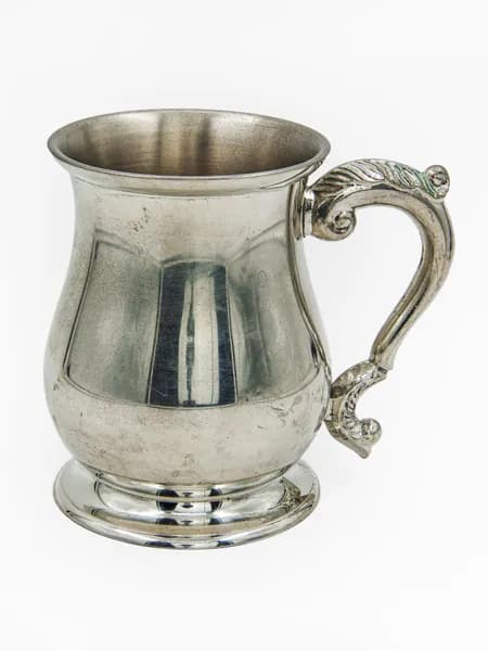 Кружка (пивная), 1950-е годы, Англия; пьютер; 0.4 л.
