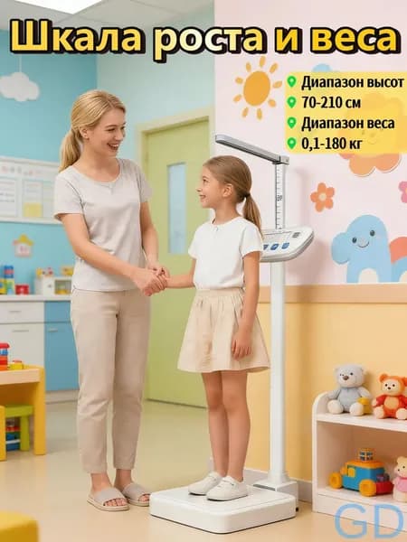 Напольные весы, нагрузка 180 кг, точность 5 г