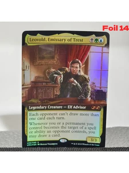 Набор легендарных фольгированных карт: Black Lotus, Gilded Drake, Leovold и другие жемчужины (UMA, SLC)