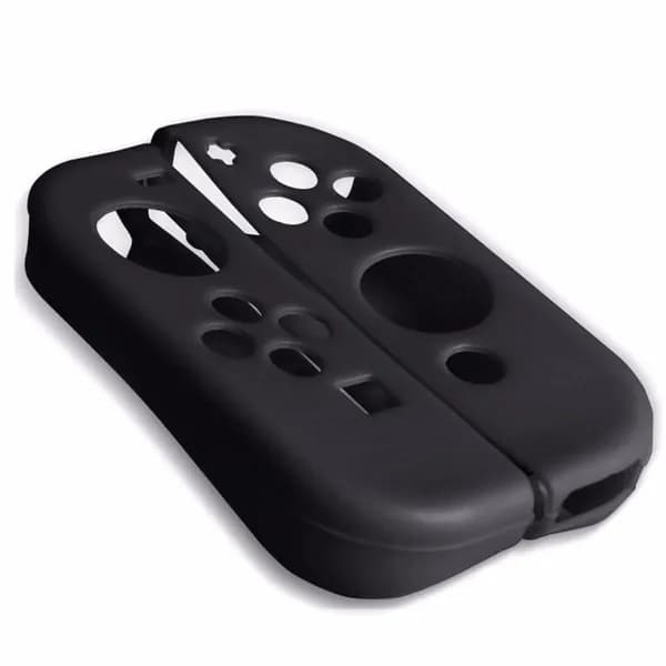 Силиконовые защитные чехлы на контроллеры Joy-Con для Nintendo Switch и OLED Черные