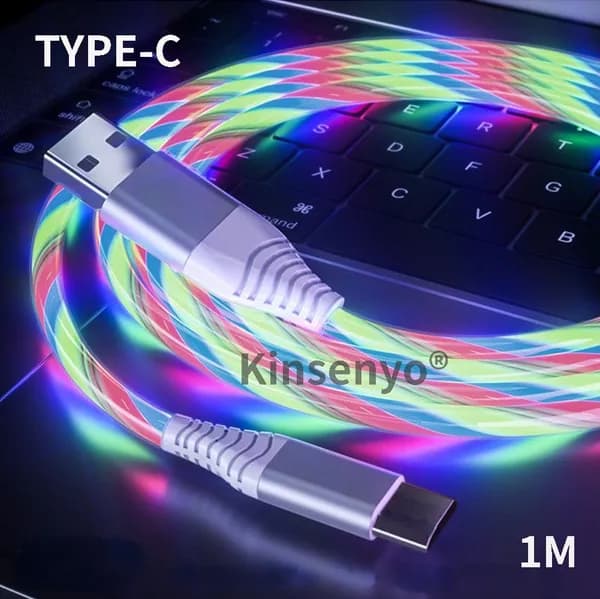 kinsenyo Кабель для мобильных устройств, 1 м, разноцветный