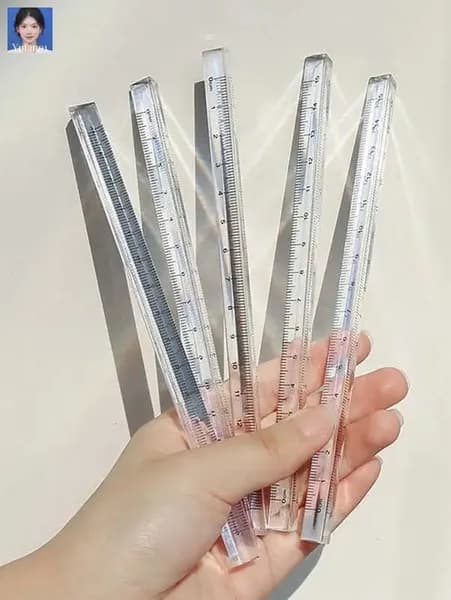 15cm / 20cm Треугольник для студентов Прозрачная линейка