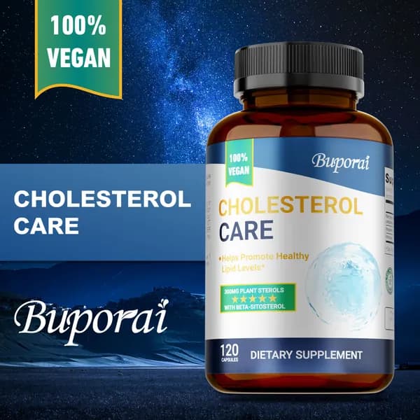 Добавка Buporai для снижения уровня холестерина, содержащая смесь пажитника, способствует поддержанию здорового уровня липидов в крови.