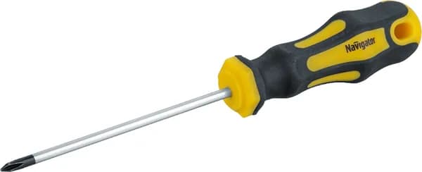 Отвертка Navigator NHT-Ot01-PH0-75, крестовая