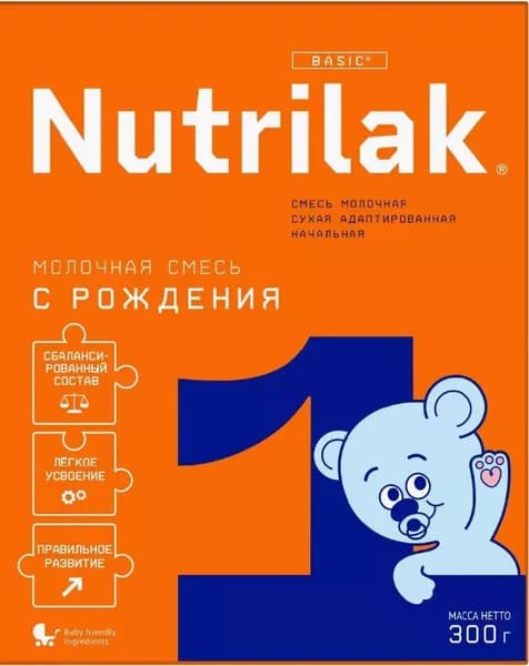 Смесь Нутрилак1 300 г 0-6мес