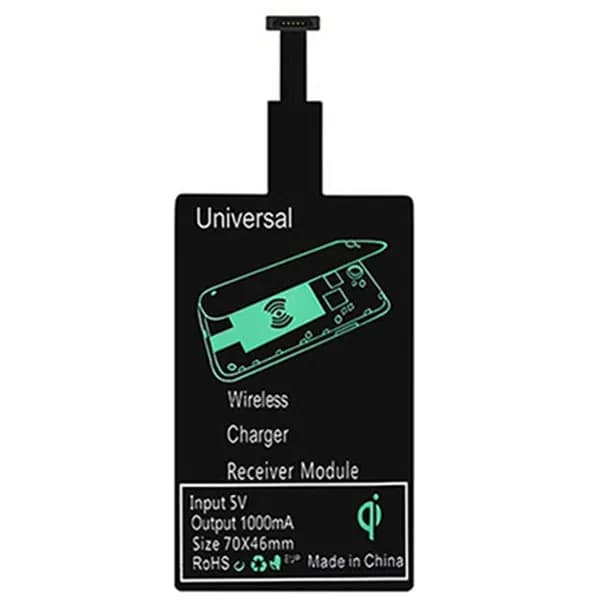 Беспроводной зарядный приемник Беспроводной адаптер для MicroUSB B