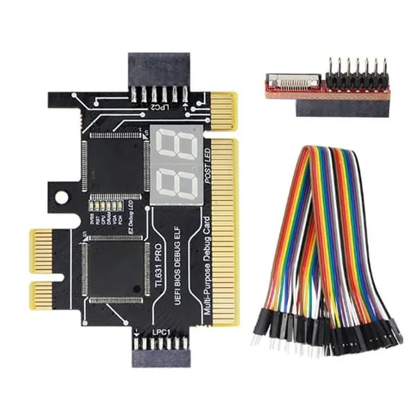 (F X Z V) 1 PCS PCI PCI-E Post Kit Диагностическая Карта Материнской Платы J04 PC+Metal