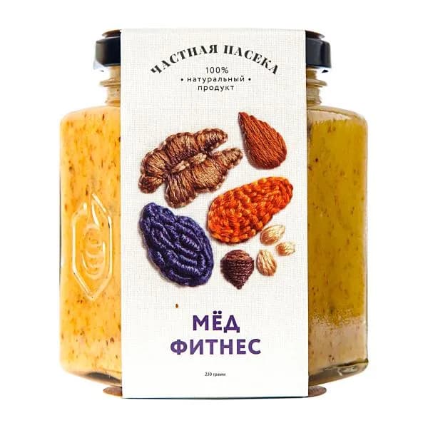 Мед Частная пасека Фитнес 230г