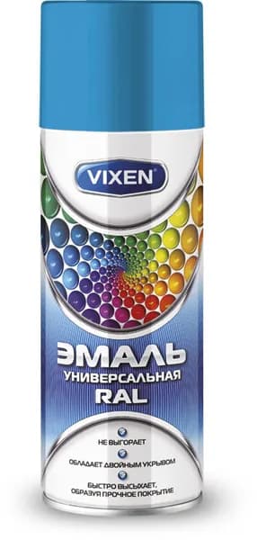 Эмаль ASTROHIM VIXEN VX15012 алкидная RAL, голубой (RAL 5012)