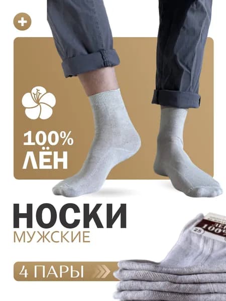 Носки мужские Класcик, 4 пары