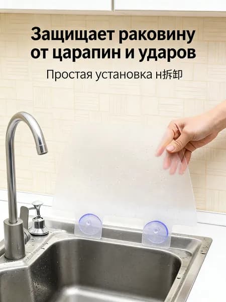 Бортик для ванной и раковины, прозрачный пластиковый, водонепроницаемый