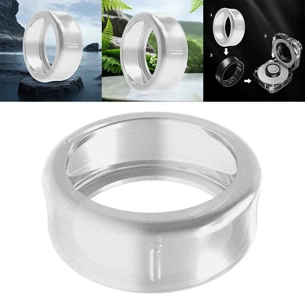 Силиконовый прозрачный чехол для кольца Samsung Galaxy Ring, размер M