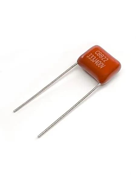 10 шт Пленочный конденсатор CBB22 333J 400V 0.033UF (0,033мкФ-400 вольт), 5%, Расстояние между штифтами 10мм