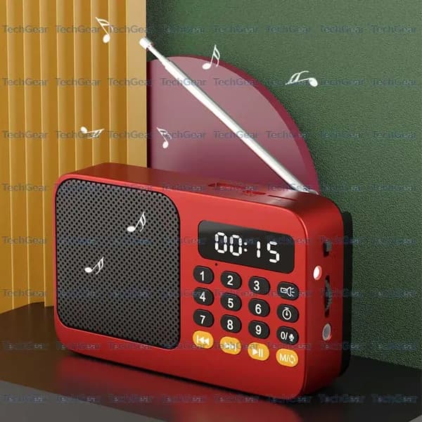 MP3-плеер, красный