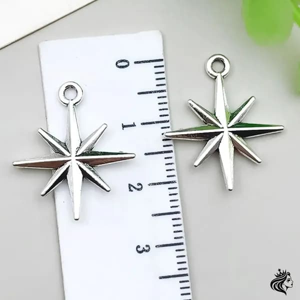 Подвеска в виде креста и звезды 10pcs