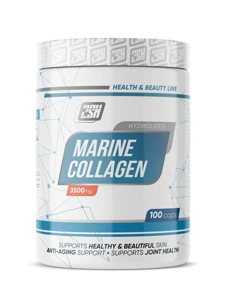 Морской Коллаген + Витамин C + гиалуроновая кислота 2SN Marine Collagen+Vitamin C 100 капсул