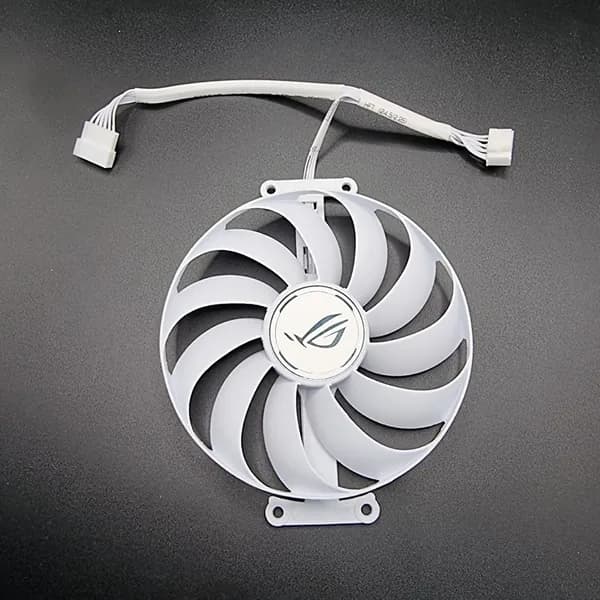 Кулер Вентилятор для видеокарт ASUS RTX 3090 3080 3070 ROG STRIX WHITE EDITION Правый 95мм