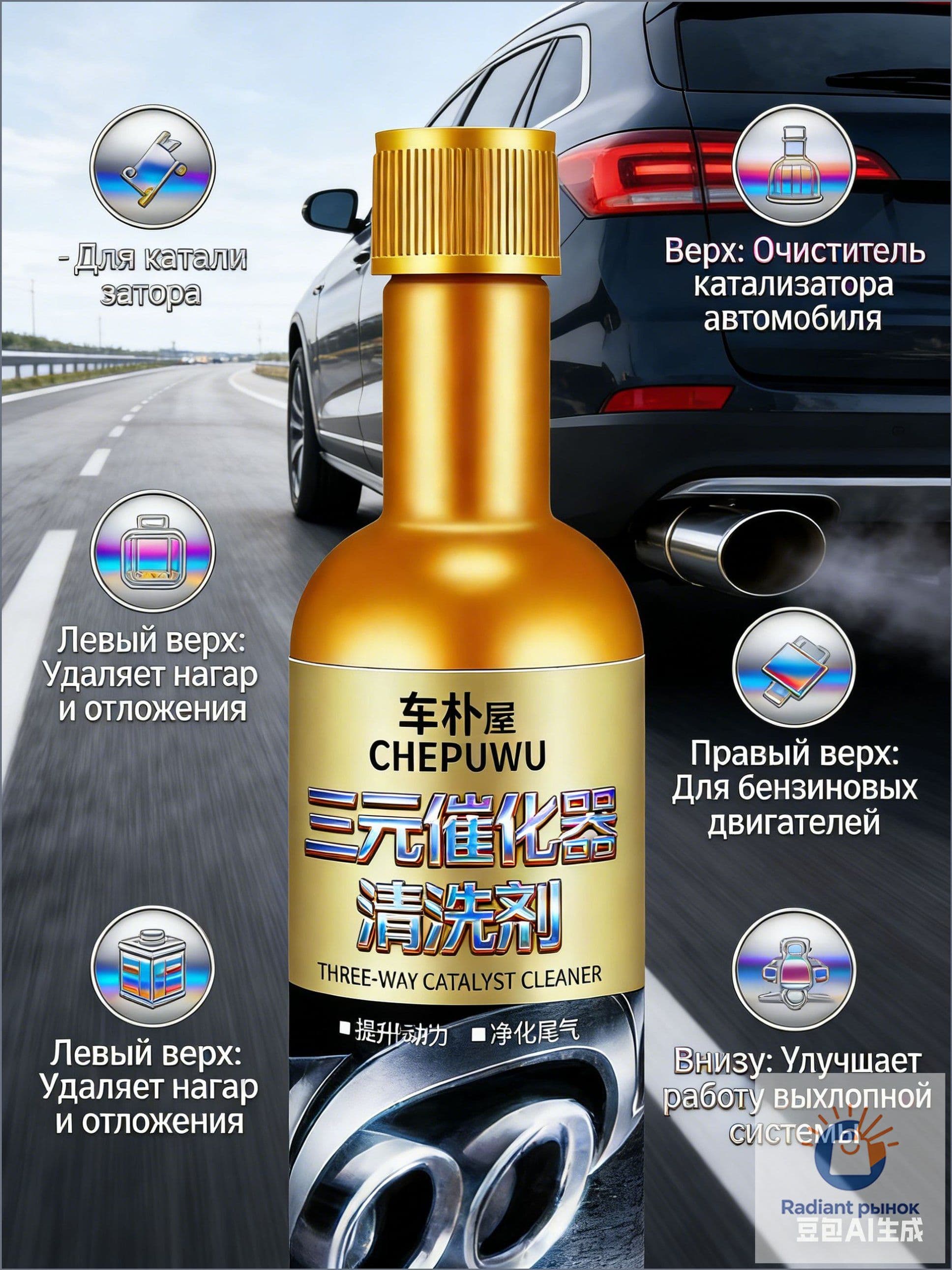 Присадка автомобильная, 120 мл